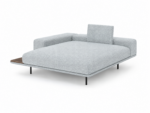 LONDON Chaise with Low Arm and Table