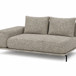 RETREAT 1 Seater with Arm and 2 Goose Feather Back Cushion