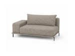RETREAT 1 Seater with Arm and 1 Goose Feather Back Cushion