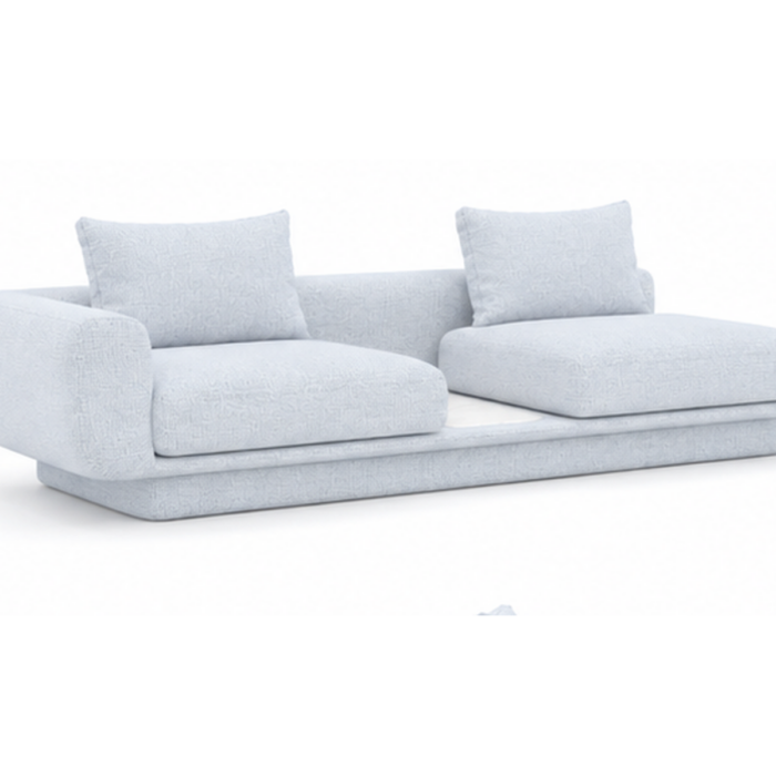 ROSE 2 Seater with 1 Arm and Center Table