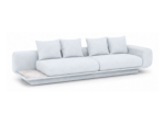 ROSE Sofa with Arm and Table - Image 3