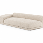 VIVIAN Angled Seater with Wide Arm