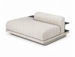 VIVIAN Seater with Ottoman and Back Table