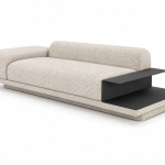 VIVIAN Seater with Wide Arm and Table