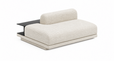 VIVIAN Seater with Ottoman and Back Table
