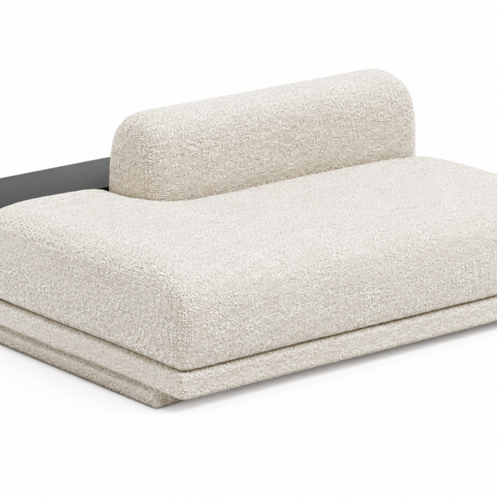 VIVIAN Seater with Ottoman and Back Table
