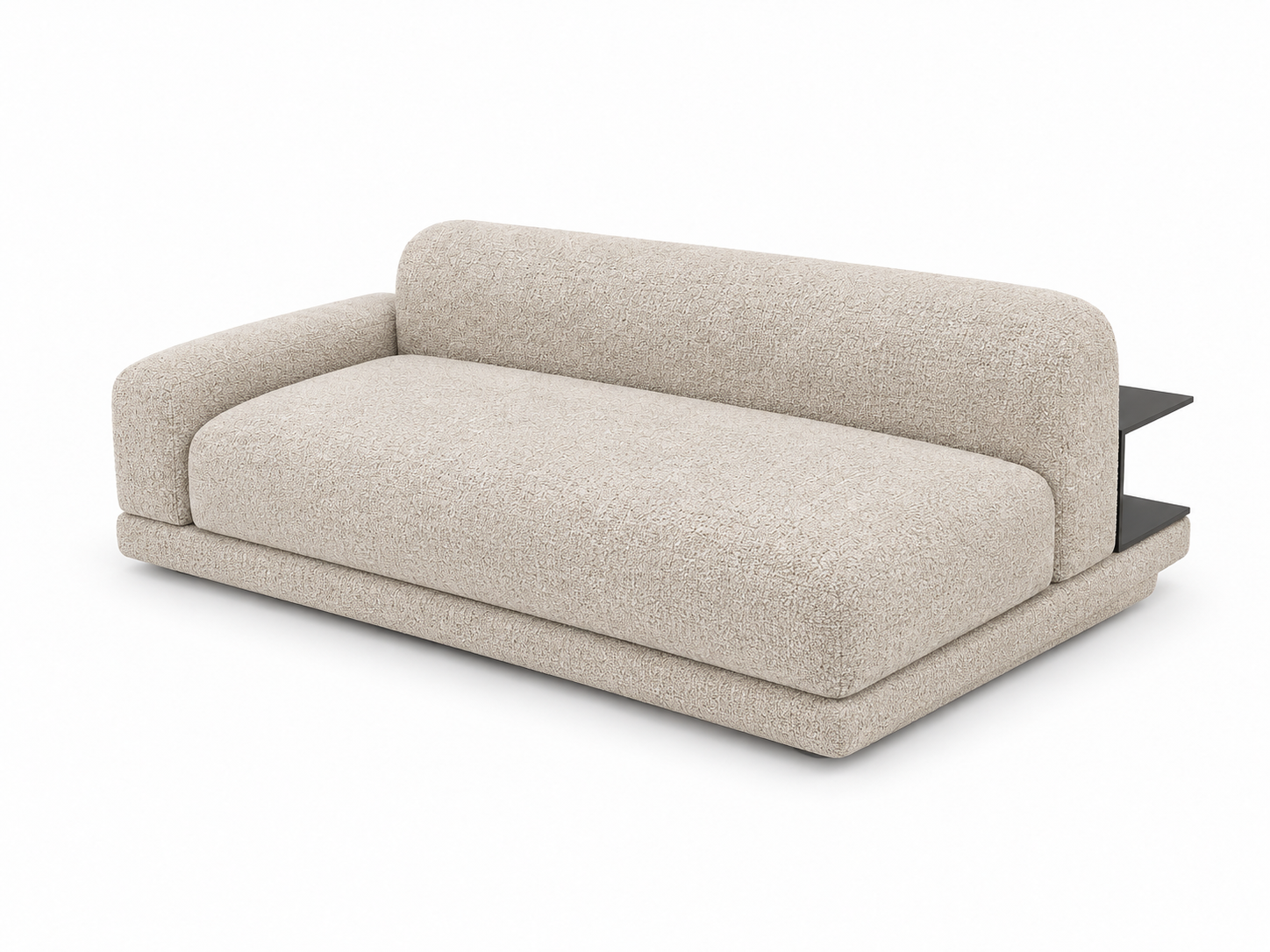 VivianModule3B VIVIAN 1 Seater with Arm and Back Table - Image 1