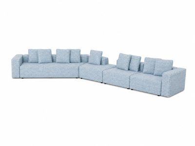 LARSON Angled Ottoman