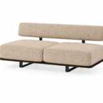 FLYNN 2 Seater Armless