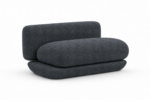 HUGGLE Chaise with 1 Seat and Recessed Base - Image 2
