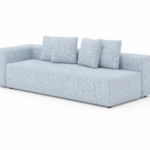 LARSON Angled Seater with 1 Arm and Cushion