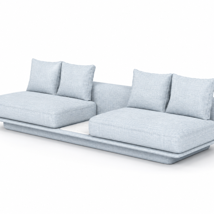 ROSE Ottoman with Arm