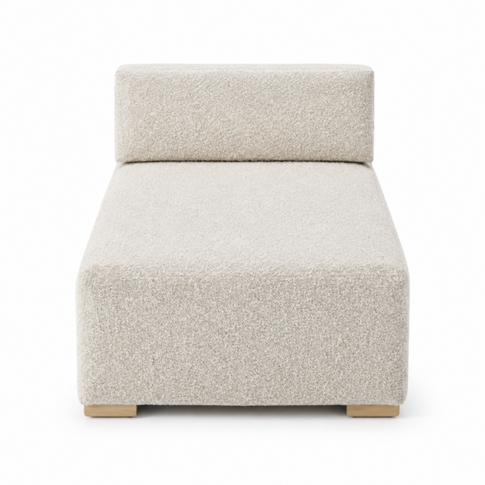 SIMON Fixed Armless Chaise