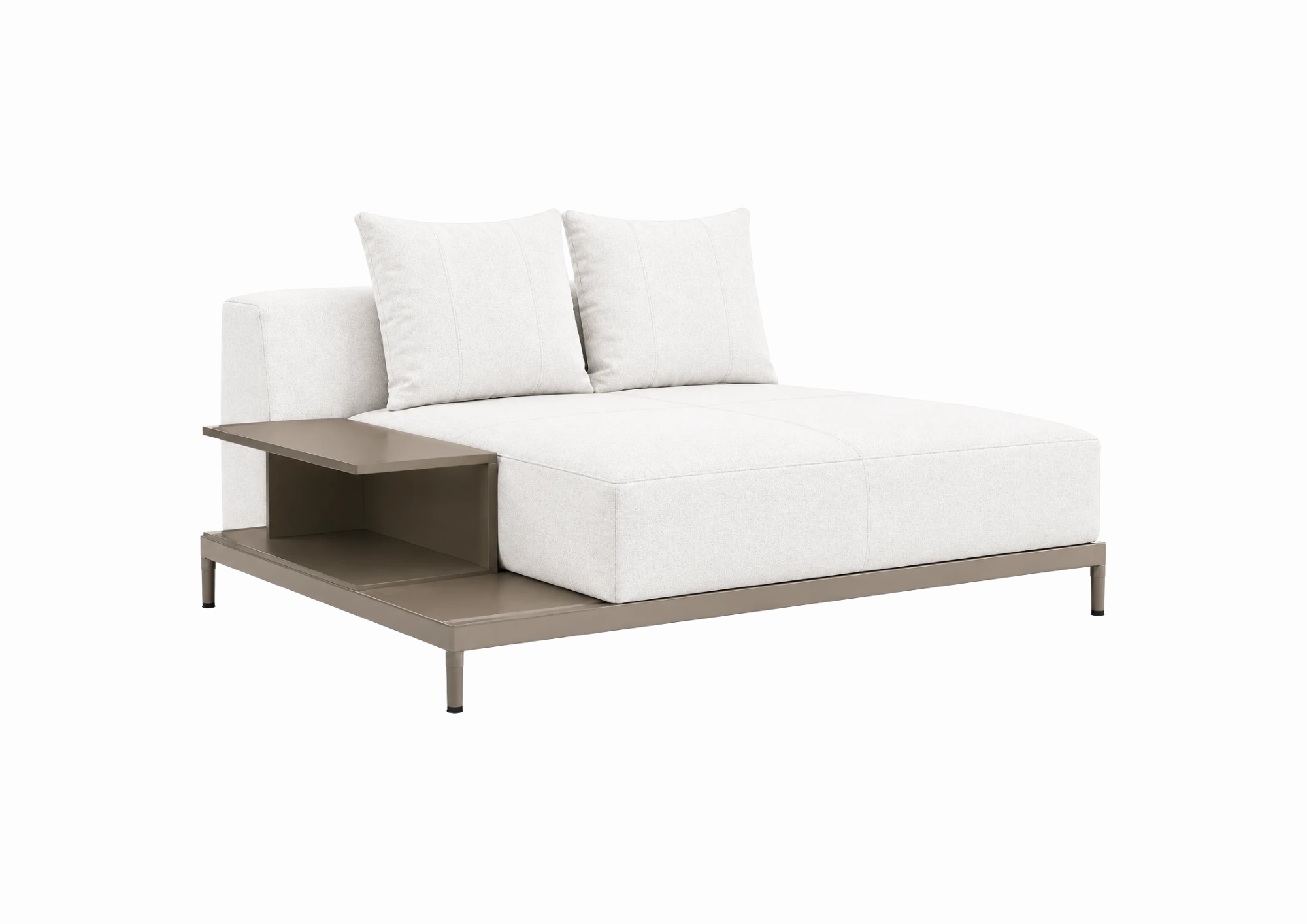 ZURI Chaise with Side Table ZURI Chaise with Side Table - Image 1