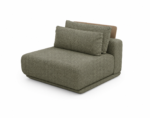 MEMO Armless Seater Manual Recliner