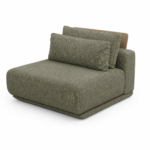 MEMO Armless Seater Manual Recliner