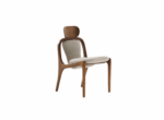 EMBER Wood Neck Dining Chair