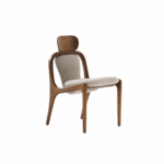 EMBER Wood Neck Dining Chair