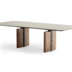 SLANT Marble Top Dining Table