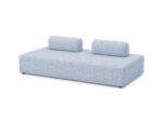 LARSON Ottoman with 2 Roll Cushion