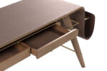 ORBIT Oak or Walnut Drawer Desk - Image 13