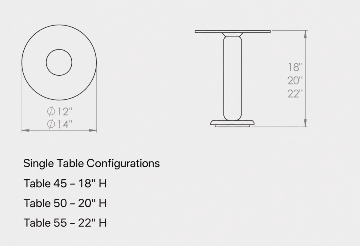 TIMBER Single Side Table