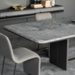 PANEL Marble Top Dining Table - Image 5