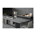 PANEL Marble Top Dining Table - Image 6