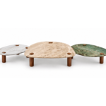CHARGER Marble Top Coffee Table