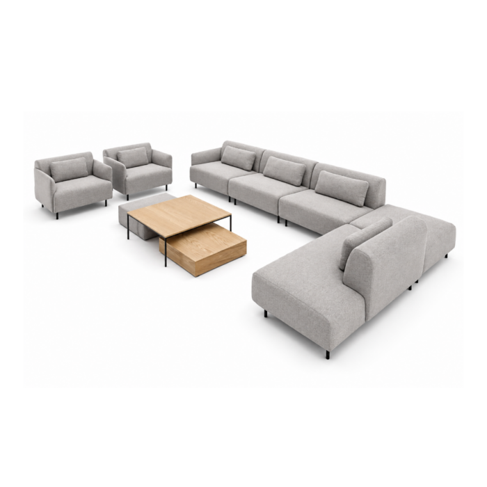 ALEXANDER Rounded Chaise