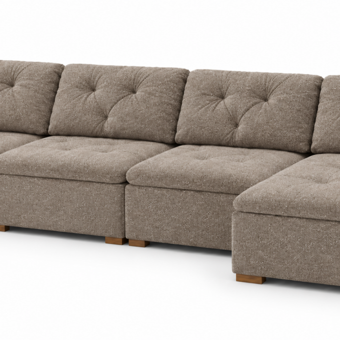 BRAD Retractable Armless Chaise