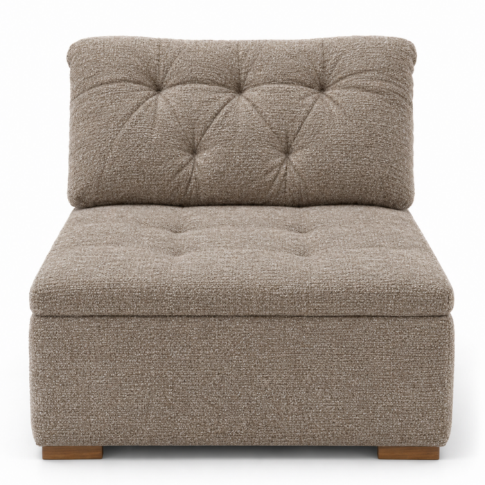 BRAD Retractable Armless Chaise