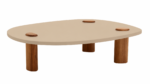 CHARGER Metal Top Coffee Table - Image 5