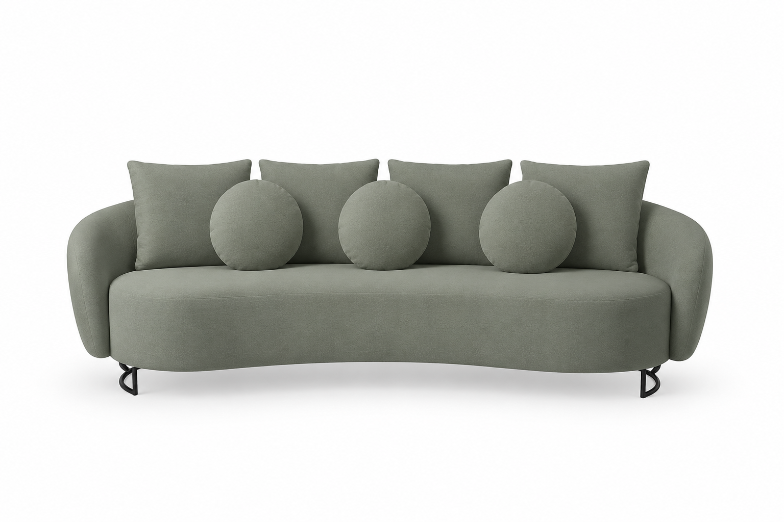 Harrison revised 1b HARRISON Sofa - Metal Legs - Image 1