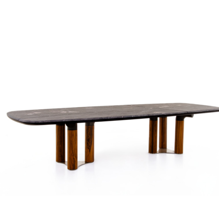 SILO Rectangular Marble Top Dining Table