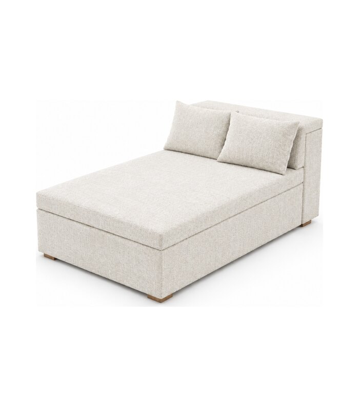 VENICE Retractable Armless Chaise
