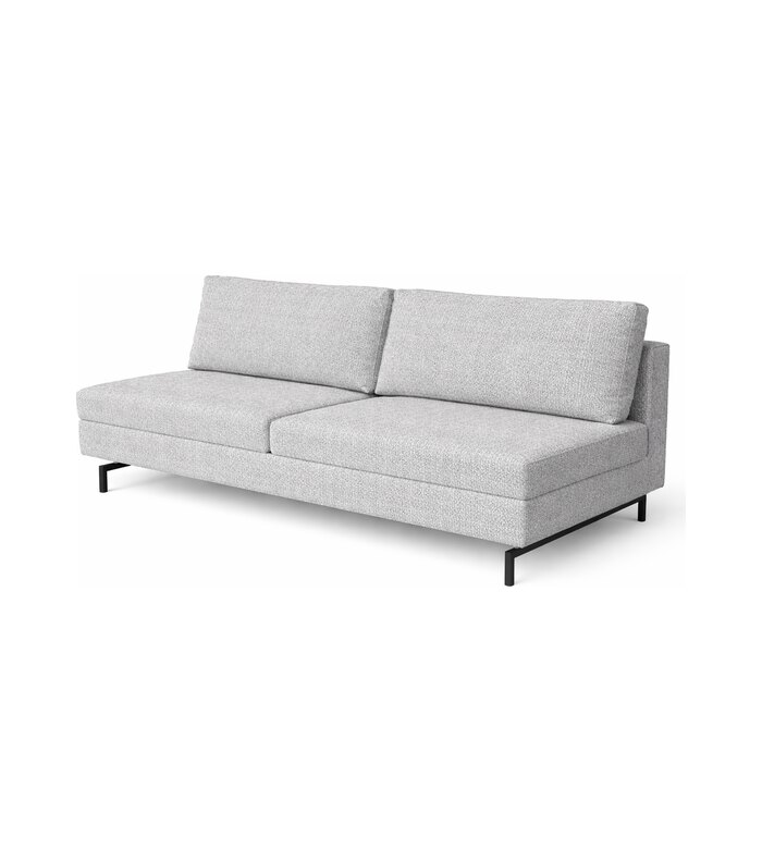 VIANA 2 Seater Armless