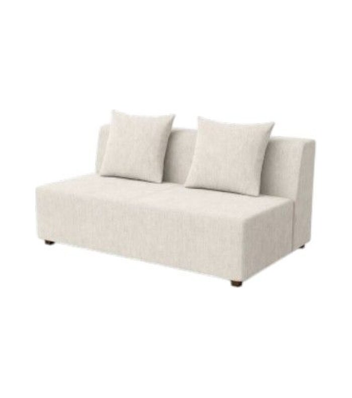 JONATHAN 2 Seater Armless