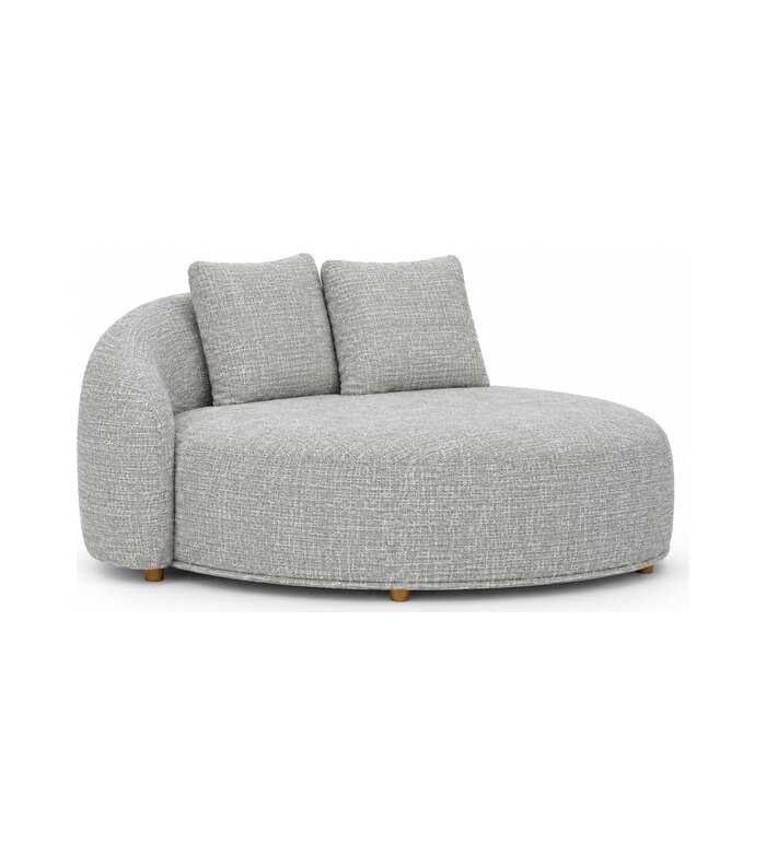 WILLIAM Rounded Chaise