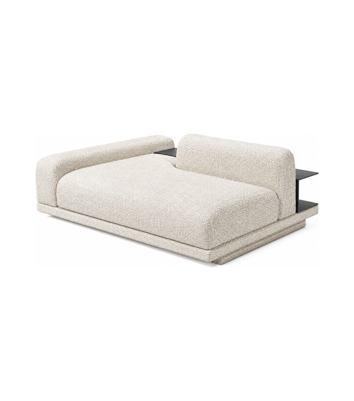 VIVIAN Seater with Arm, Ottoman and Back Table