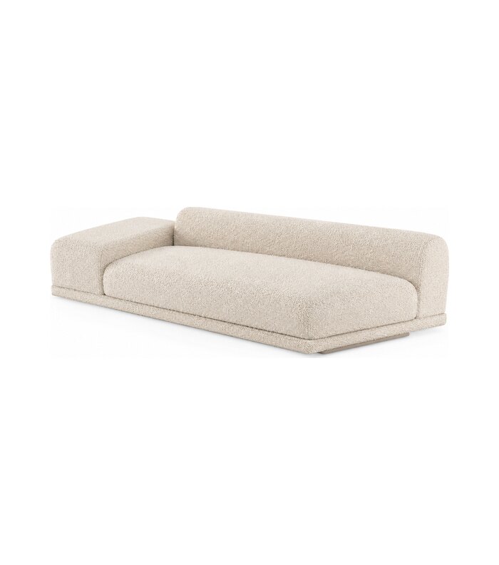 VIVIAN Angled Seater with Wide Arm