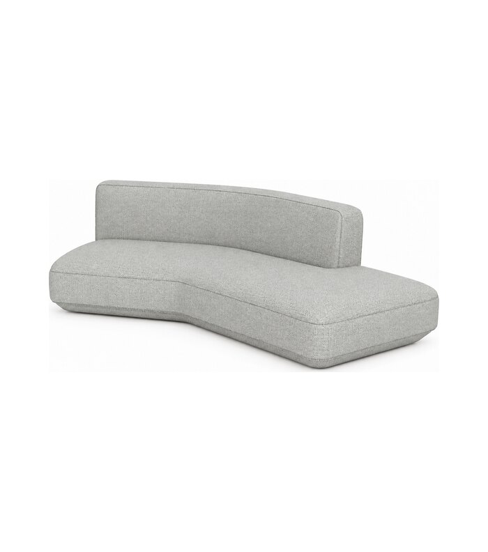 CHELSA 1 Seater Angled with Ottoman End