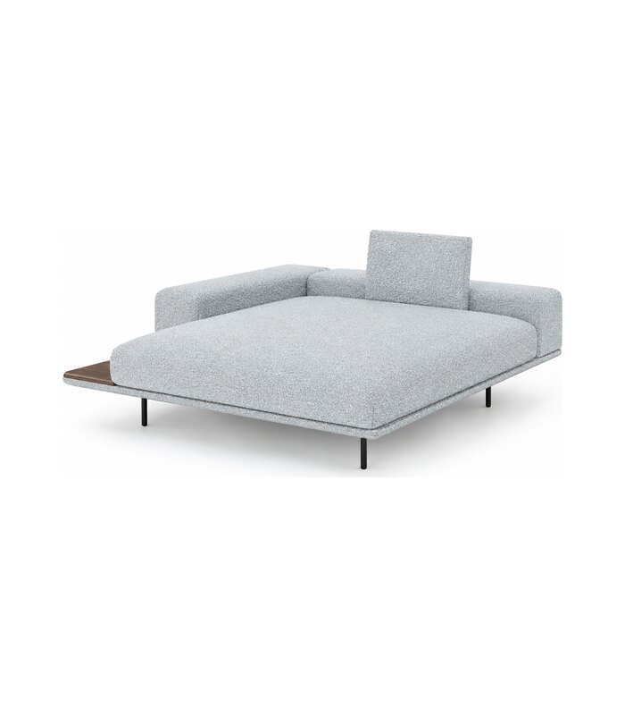 LONDON Chaise with High Arm and Table