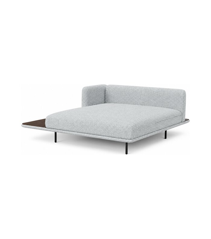 LONDON Chaise with Low Arm and Table