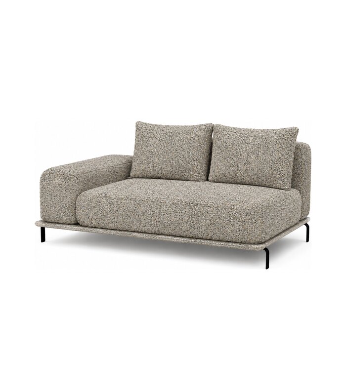 RETREAT 1 Seater with Arm and 2 Goose Feather Back Cushion