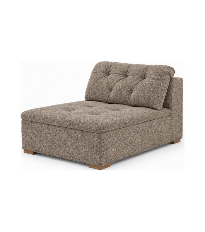 BRAD Retractable Armless Chaise