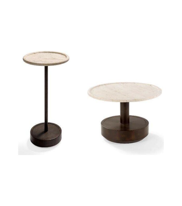 LEI Machined Top Side Table
