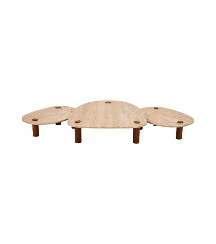 CHARGER Marble Top Coffee Table