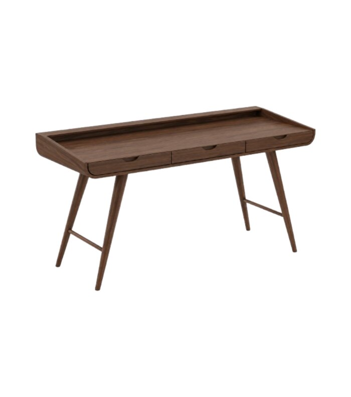 MEADOW Oak or Walnut Drawer Desk